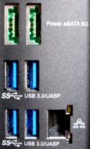 Esata-usb-network-connectors
