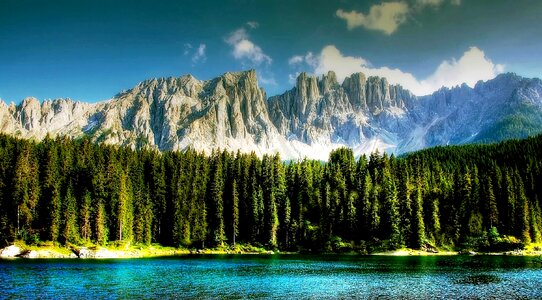 Nature south tyrol mountains photo