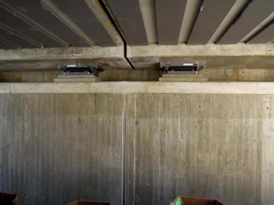 Ersatzneubau der Eisenbahnüberführung Neue Harth in Gaschwitz -Untersicht- im März 2018b