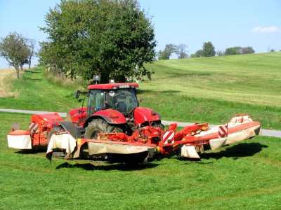 Erntemaschinen in Rammenau 15