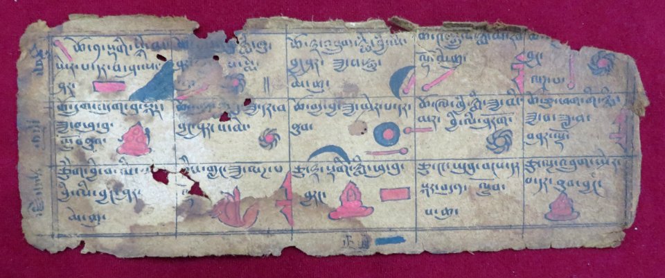 Ersu astrological almanac (1st month)