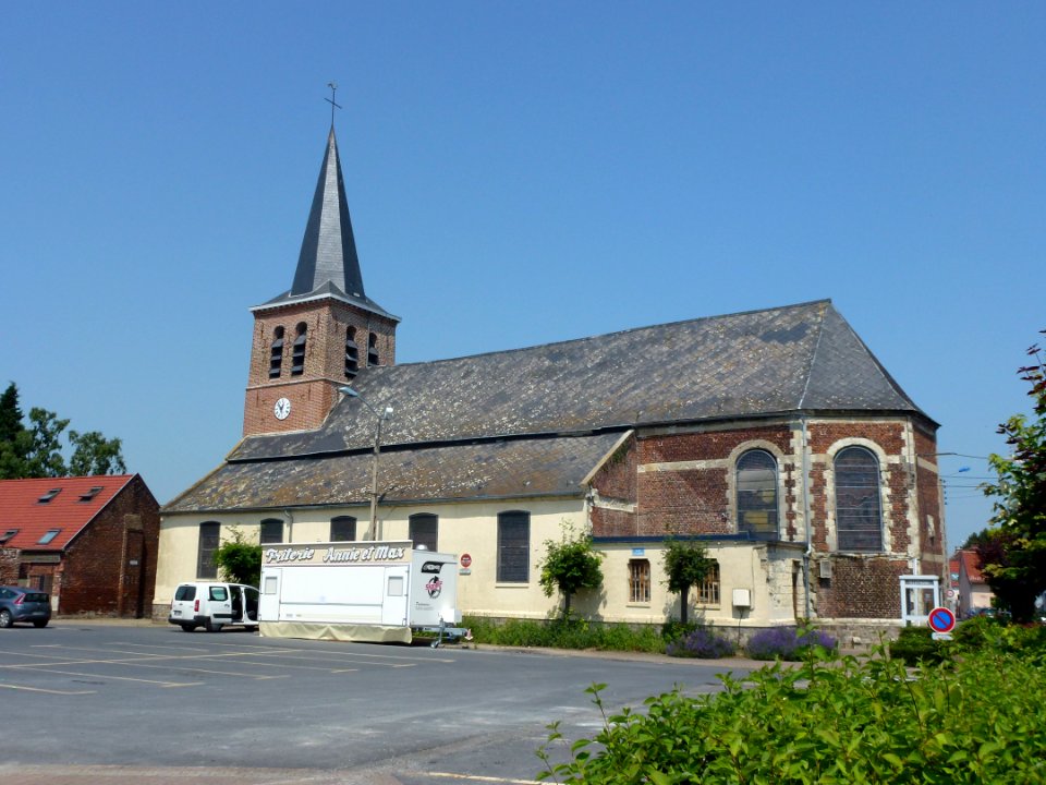Erre (Nord, Fr) église