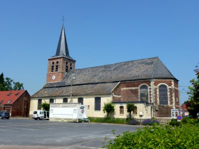 Erre (Nord, Fr) église photo