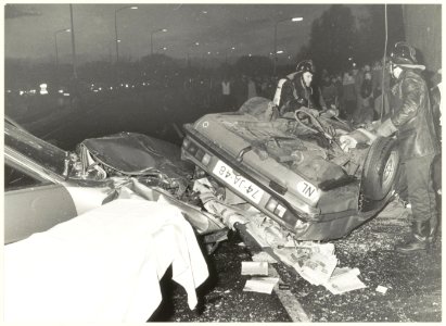 Ernstig verkeersongeval op de westelijke Randweg, NL-HlmNHA 54021148