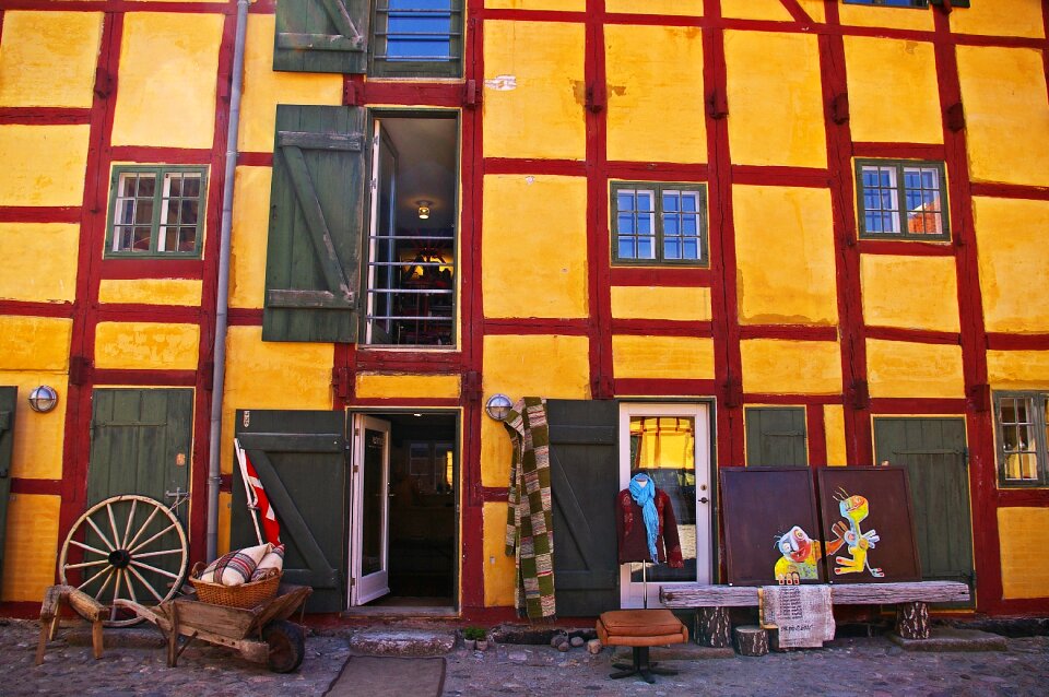 Historic center old building