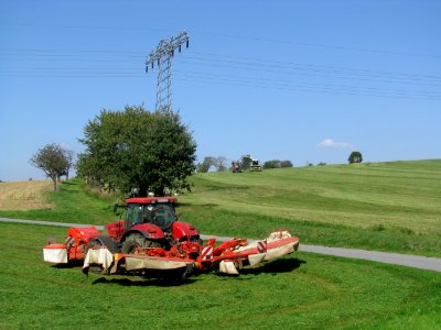 Erntemaschinen in Rammenau 03
