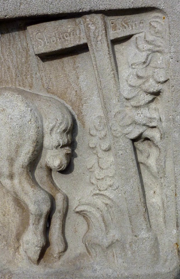 ES Postmichelbrunnen Wegweiser