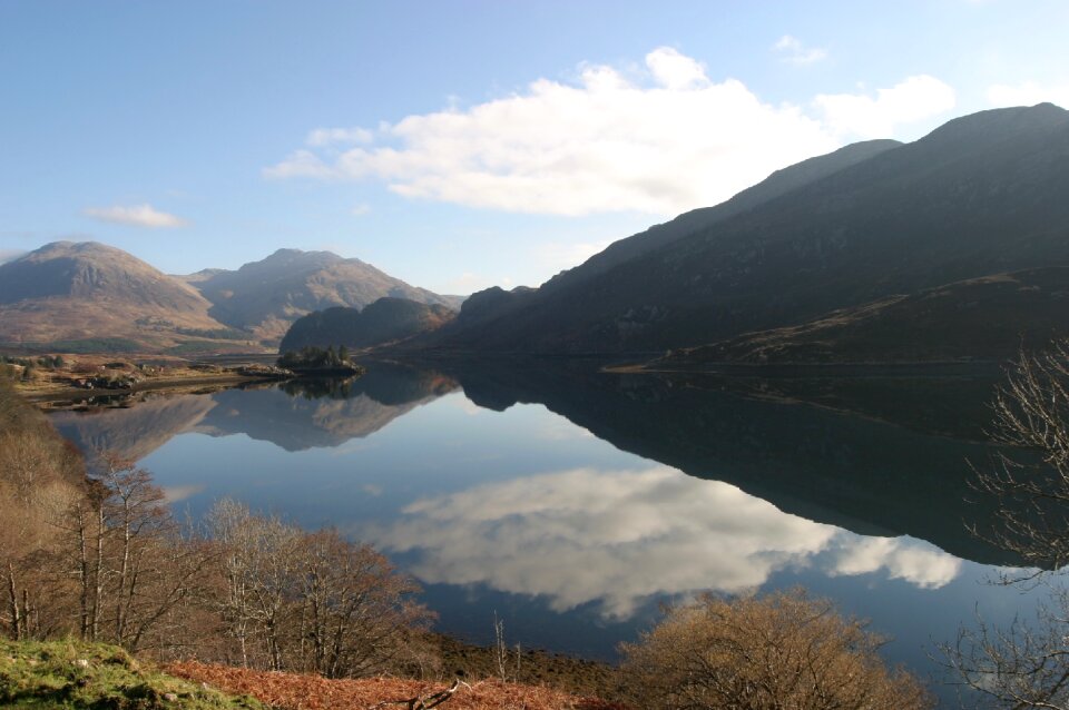 Highlands sky lake photo