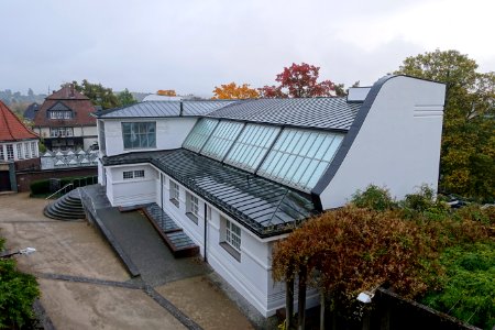 Ernst-Ludwig-Haus, back facade - Mathildenhöhe - Darmstadt, Germany - DSC01452