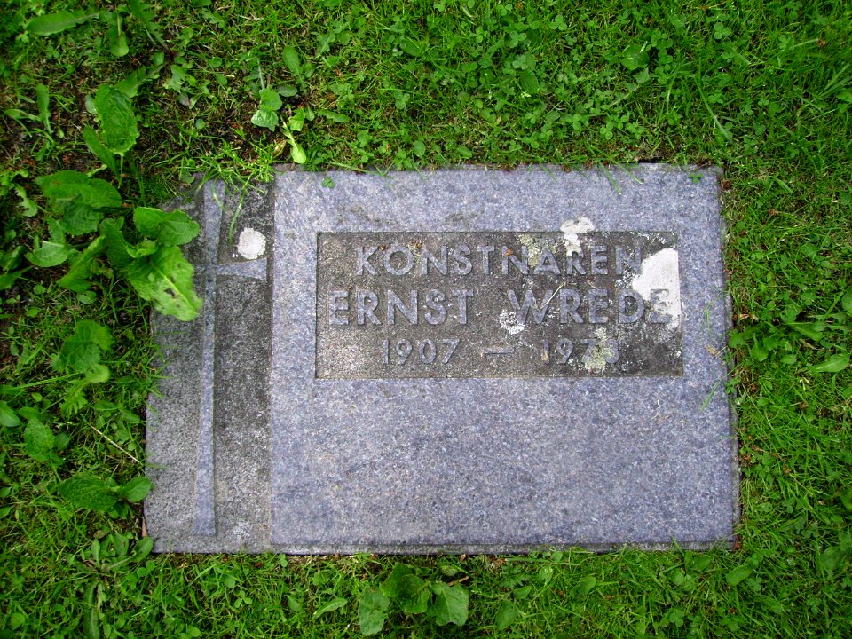 Ernst Wrede, Råcksta