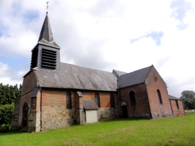 Erloy (Aisne) église Sainte-Eugénie (02)