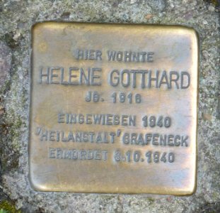 ES Stolperstein Helene Gotthard