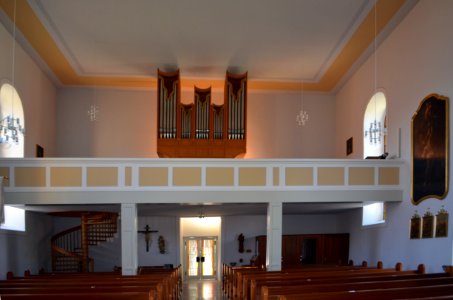 Erlaheim, St. Silvester, Orgel