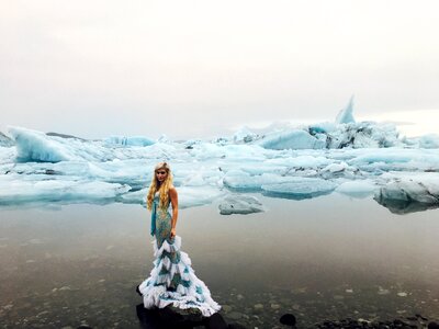 Travel iceland mermaid