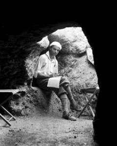 Erik Sjöqvist i grav 306. Lapithos - SMVK - C00015