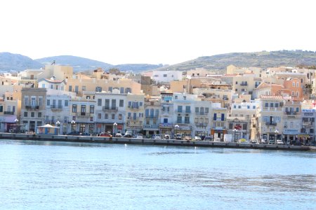Ermoupolis in Syros Island photo