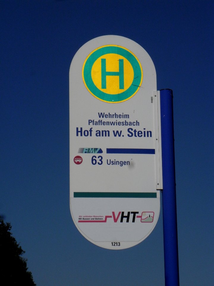 Erlenbach Bushaltestelle Weißer Stein R0015933