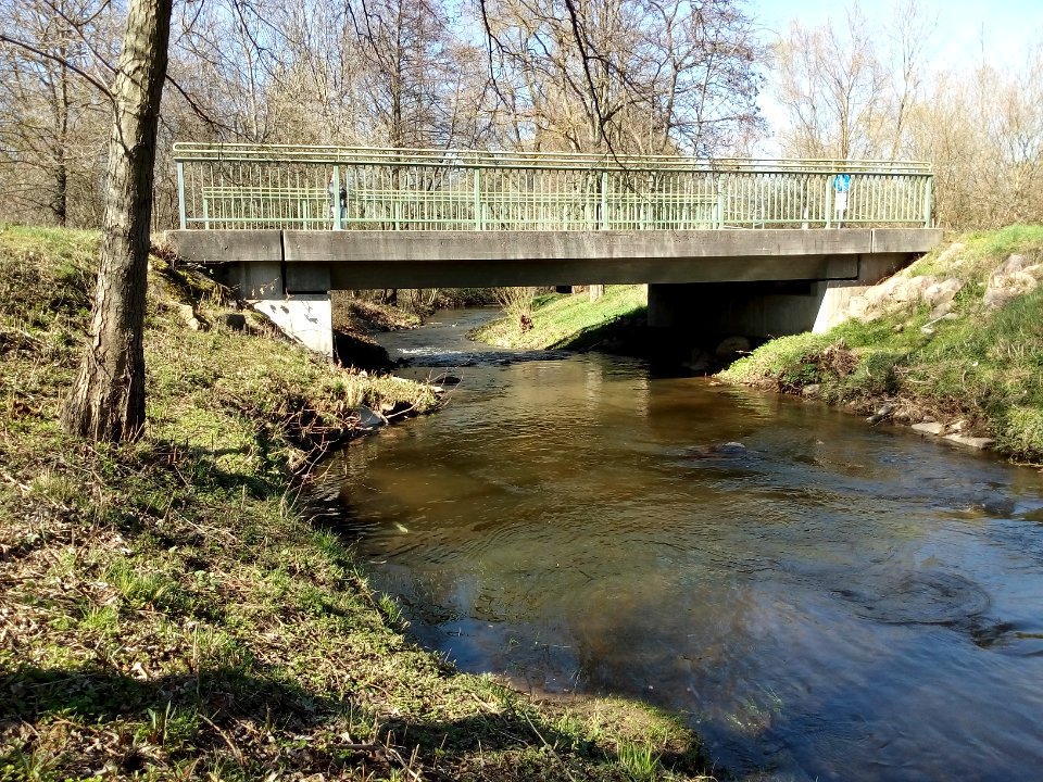 Erlengraben, Ettlingen, obere Brücke Lindenweg