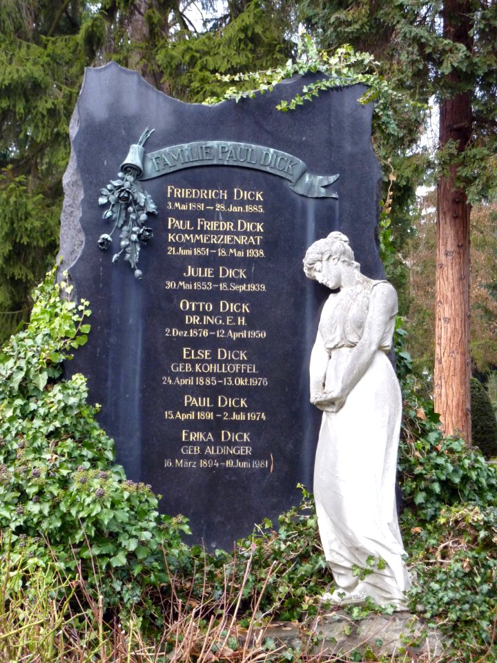 ES Ebershaldenfriedhof Grabstätte Dick