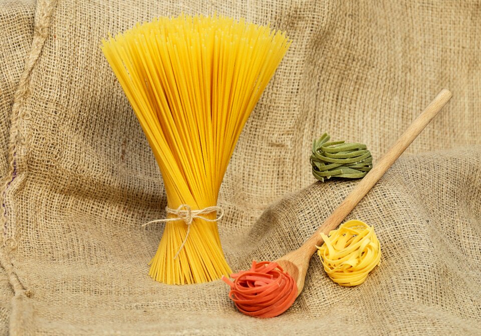 Yellow colorful raw
