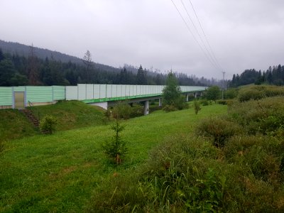 Estakada nad przejściem dla zwierząt na drodze S1 (odcinek Laliki-Zwardoń) (2)