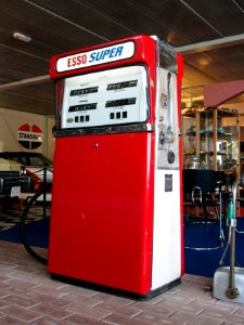 ESSO SUPER petrol pump