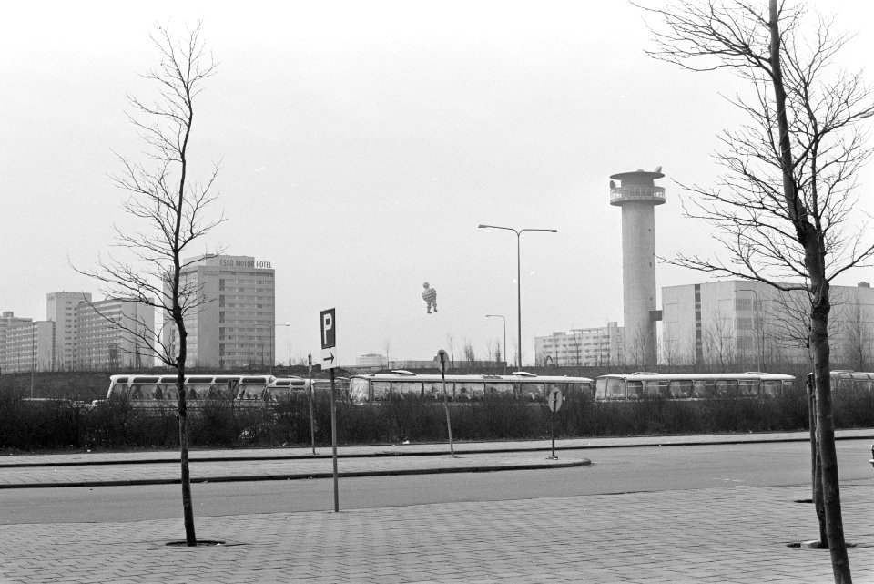 Esso Motor Hotel , exterieur, Amsterdam, Bestanddeelnr 924-2839
