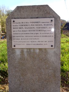 Espinasse (Puy-de-Dôme) mémorial juifs à Longvert