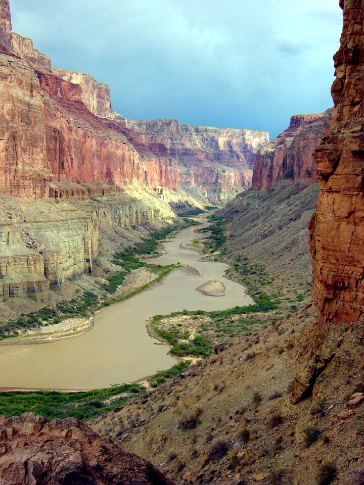 Scenic nankoweap marble canyon