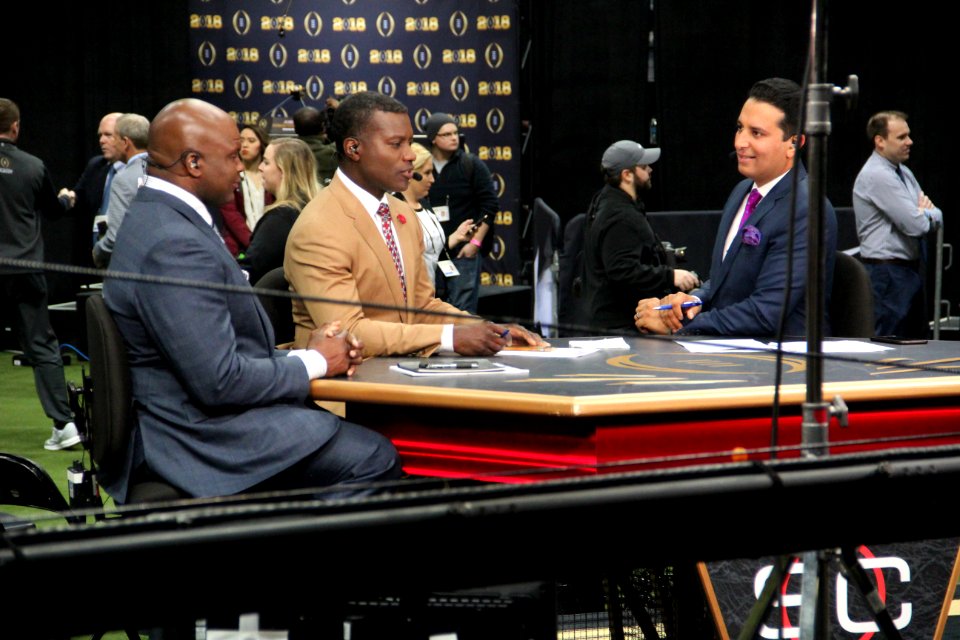 ESPN College Football set at the 2018 College Football Playoff National Championship media day