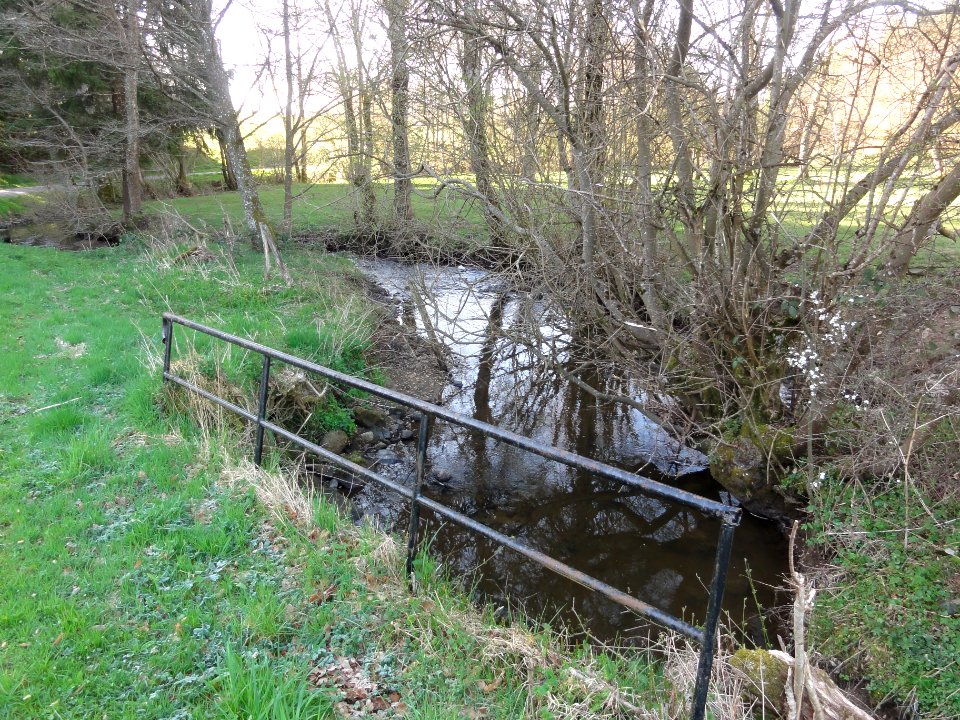 Espinasse (Puy-de-Dôme) ruisseau Chanteranne près Pont du Moulin