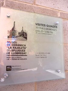 Esplugues de Llobregat - Museu de Ceràmica 'La Rajoleta' 1