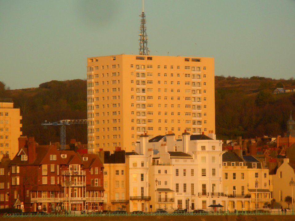 Essex Place, Montague Street, Kemptown, Brighton (January 2017, seen from Palace Pier)