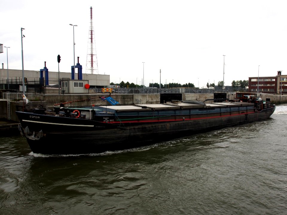 Espoir - ENI 06000605, Van Cauwelaertsluis, Port of Antwerp pic4