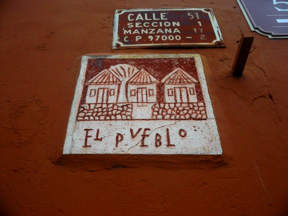 Esquina de El Pueblo, Mérida, Yucatán (01)
