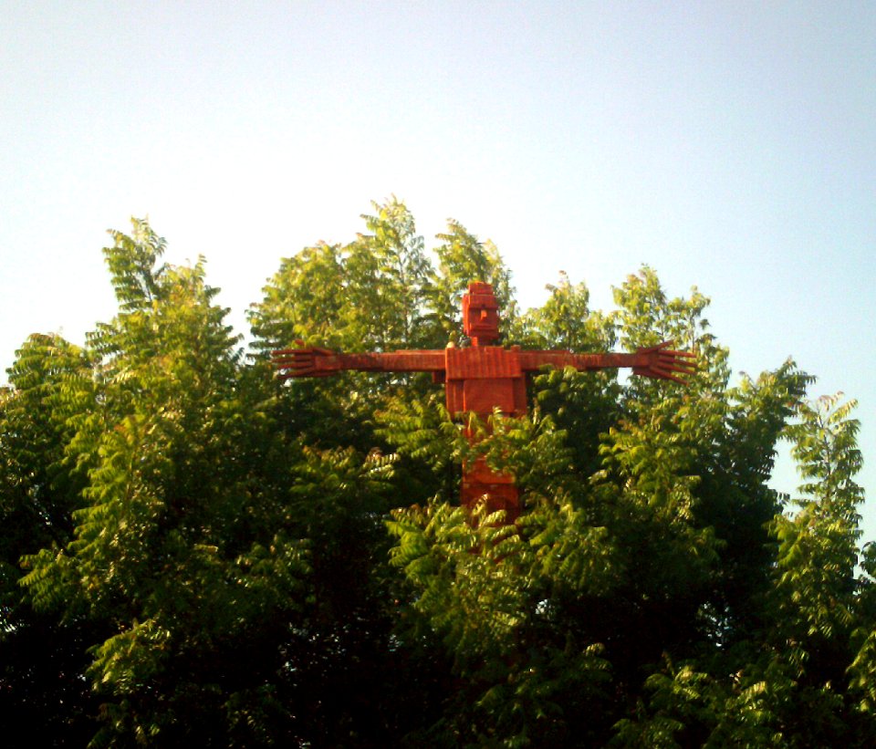 Espanta Pajaros Rojo