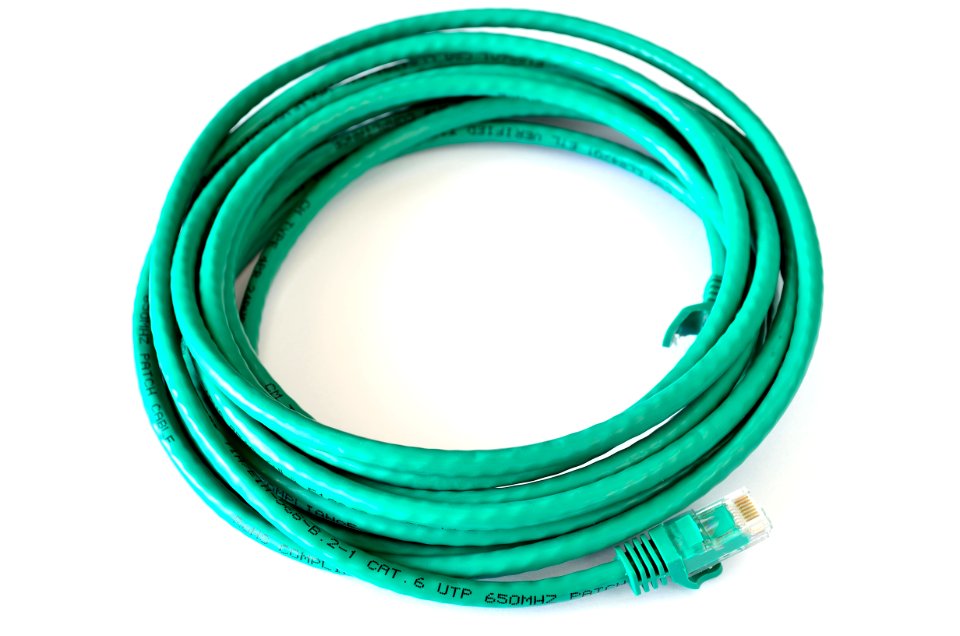 EthernetCableGreen