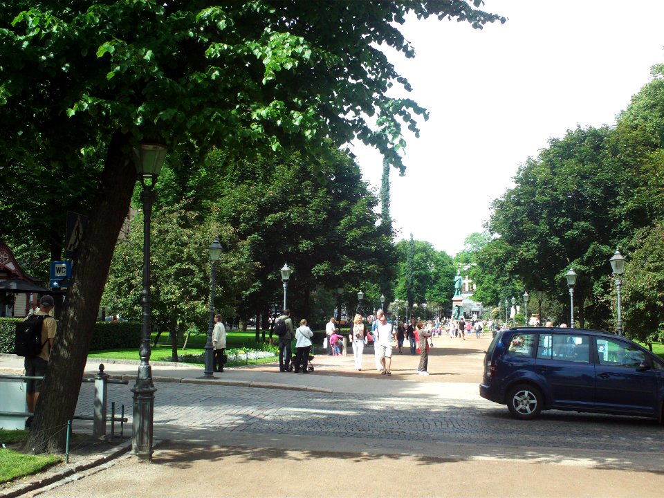 Esplanade park Helsinki