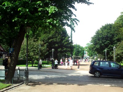 Esplanade park Helsinki