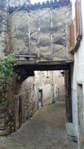 Esino Lario-Street in Esino Inferiore