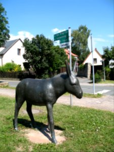 Esel(weg) in Großkromsdorf