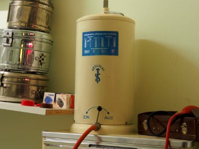 Esculap Old medical equipment air pump