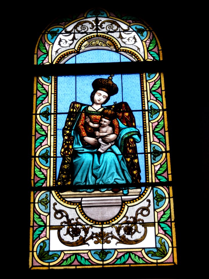 Escource (Landes) église, vitrail 06