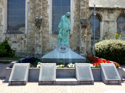 Escaudain (Nord, Fr) monument aux morts
