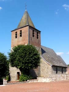 Escarmain (Nord, Fr) église