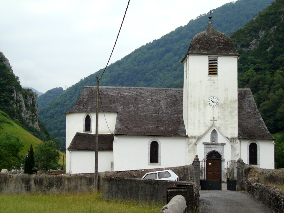Escot (Pyr-Atl, Fr) église