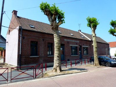 Escaudain (Nord, Fr) école d'enseignement menager