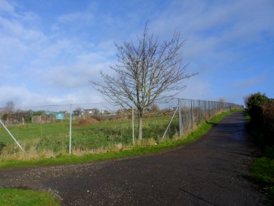 Footpath from Swanborough Flats, Whitehawk to Warren Road, Woodingdean (December 2013) (1)