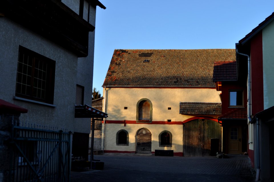 Eschhofen, Großscheune Hofreite Bahnhofstraße 1