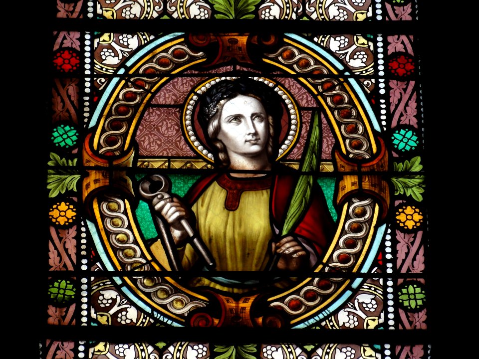 Fontenoy-la-Joûte (M-et-M) église Saint-Pierre, vitrail 02